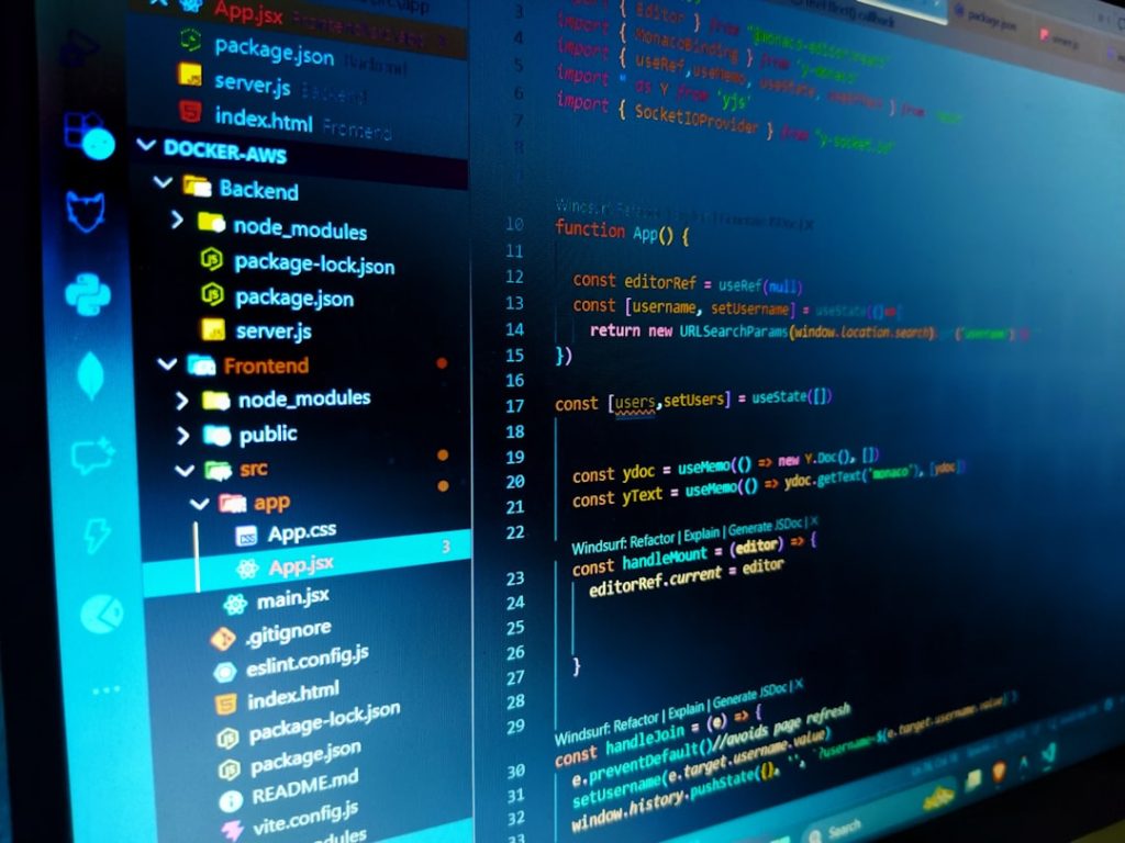 A side picture of VS Code Editor